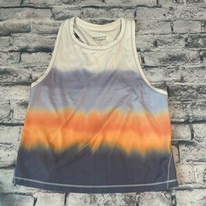 Athleta Gradient Blue and Orange Tank~